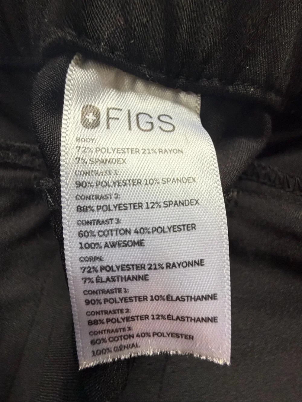 Figs comfort focused